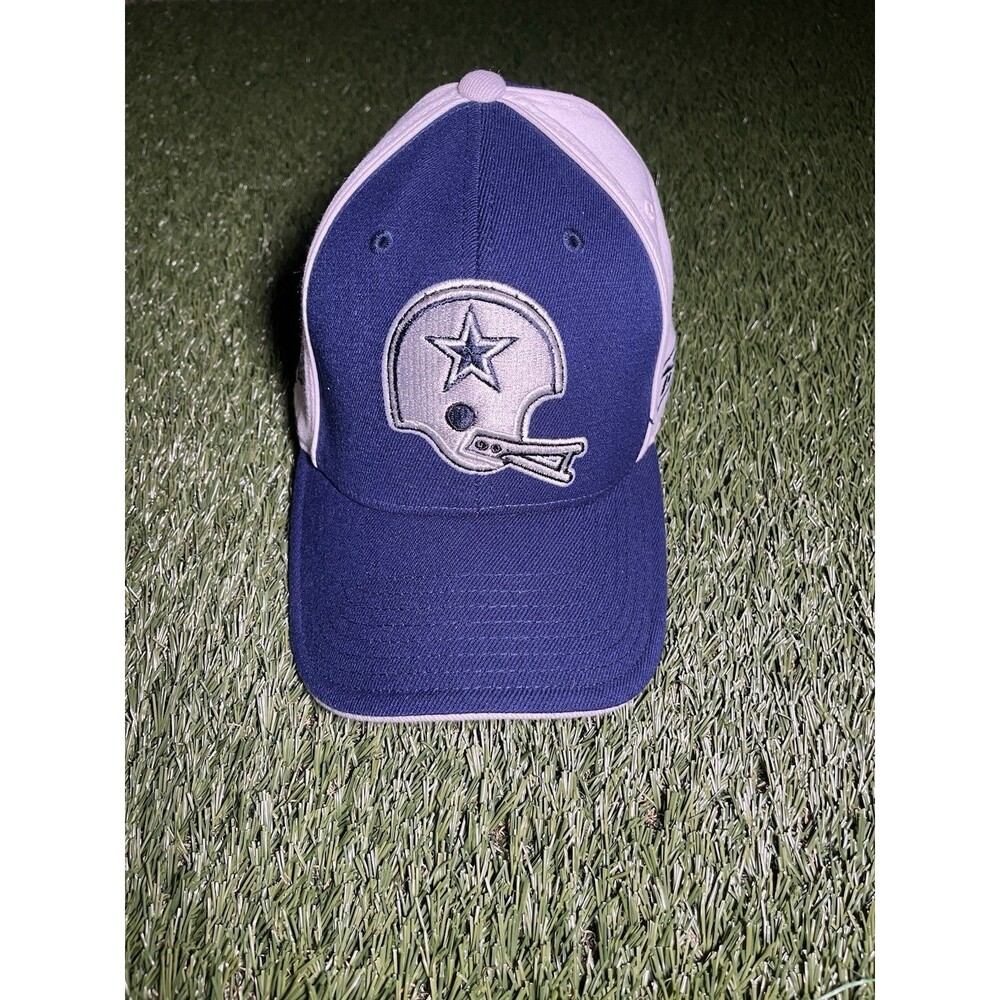 Vintage Reebok Dallas Cowboys NFL Football Blue White Gridiron Classic Official